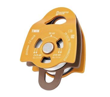 SINGING ROCK | PULLEY TWIN, DOUBLE SHEAVE