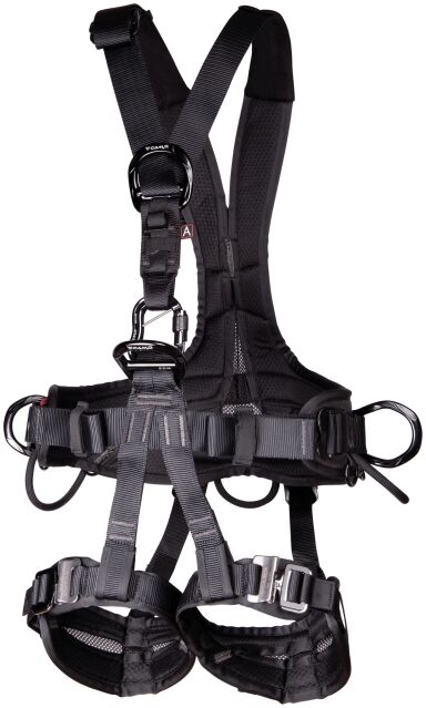 CAMP | GOLDEN TOP EVO ALU - FULL BODY HARNESS BLACK