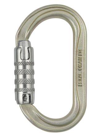 PETZL | OXAN OVAL SCREW-GATE STEEL KARABINER